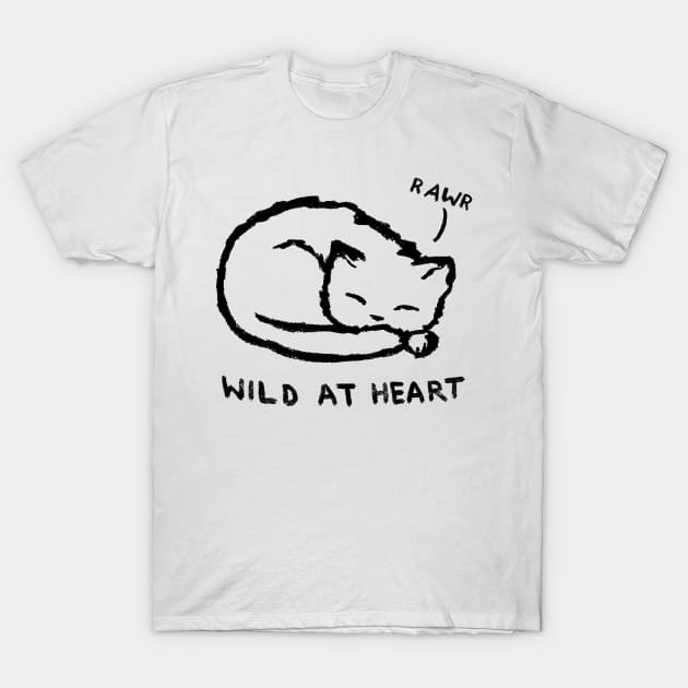 Wld at Heart T-Shirt by FoxShiver